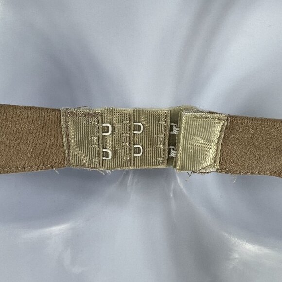 Better Be L Tan Vegan Suede Mini Dress Zip Front Lace Up Stretchy Costal Cowgirl - Picture 12 of 16